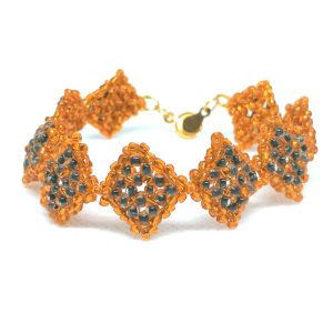 Two sided diamond bracelet